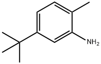 Benzenamine,  5-(1,1-dimethylethyl)-2-methyl- Struktur