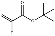 TERT-BUTYL 2-FLUOROACRYLATE Struktur