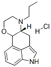 9-Oxaergoline, 6-propyl-, monohydrochloride Struktur