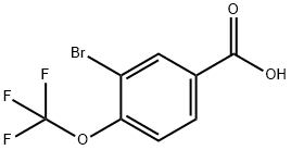 2-Bromo-4-carboxy-alpha,alpha,alpha-trifluoroanisole Struktur