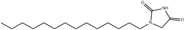 1-tetradecylimidazolidine-2,4-dione Struktur