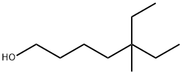 5-ethyl-5-methylheptan-1-ol Struktur