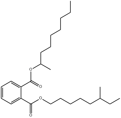 6-methyloctyl nonyl phthalate Struktur