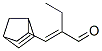 2-(bicyclo[2.2.1]hept-5-en-2-ylmethylene)butyraldehyde Struktur