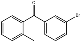 3-BROMO-2'-METHYLBENZOPHENONE Struktur