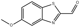 2-Benzothiazolecarboxaldehyde,5-methoxy-(5CI) Struktur