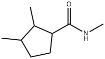 Cyclopentanecarboxamide,  N,2,3-trimethyl- Struktur