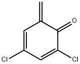 2,4-Cyclohexadien-1-one,  2,4-dichloro-6-methylene- Struktur