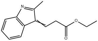 3-(2-METHYL-1H-INDOL-3-YL)-ACRYLIC ACID ETHYL ESTER Struktur