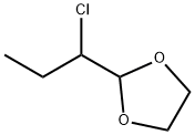 1,3-Dioxolane,  2-(1-chloropropyl)- Struktur