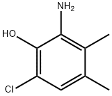 Phenol,  2-amino-6-chloro-3,4-dimethyl- Struktur