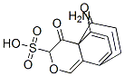 6-amino-1,3-dioxo-1H,3H-naphtho[1,8-cd]pyransulphonic acid  Struktur