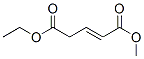 ethyl methyl pent-2-ene-1,5-dioate Struktur