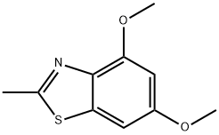 4,6-DIMETHOXY-2-METHYLBENZOTHIAZOLE Struktur