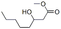 DL-B-HYDROXYCAPRYLIC ACID METHYL ESTER Struktur