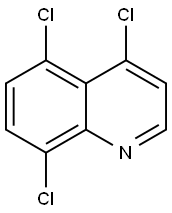 4,5,8-TRICHLOROQUINOLINE Struktur