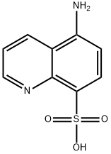 8-Quinolinesulfonic  acid,  5-amino- Struktur