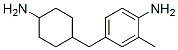 4-[(4-aminocyclohexyl)methyl]-o-toluidine Struktur