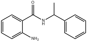 2-AMINO-N-(1-PHENYL-ETHYL)-BENZAMIDE Struktur