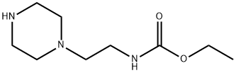 Ethyl 2-(piperazin-1-yl)ethylcarbamate Struktur