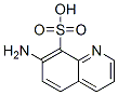 8-Quinolinesulfonic  acid,  7-amino- Struktur