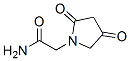 2,4-dioxopyrrolidine-1-acetamide Struktur