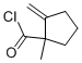 Cyclopentanecarbonyl chloride, 1-methyl-2-methylene- (9CI) Struktur