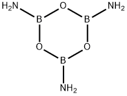 Boroxin,  triamino-  (7CI) Struktur