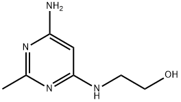 2-((6-AMino-2-MethylpyriMidin-4-yl)aMino)ethanol Struktur