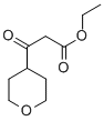 3-OXO-3-(TETRAHYDRO-PYRAN-4-YL)-PROPIONIC ACID ETHYL ESTER Struktur