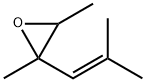 Oxirane,  2,3-dimethyl-2-(2-methyl-1-propen-1-yl)- Struktur