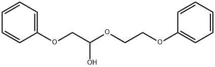 2-phenoxy-1-(2-phenoxyethoxy)ethanol Struktur