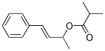 1-methyl-3-phenylallyl isobutyrate Struktur