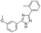 5-(3-Methoxyphenyl)-3-(m-tolyl)-1H-1,2,4-triazole Struktur