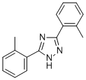 3,5-bis(2-methylphenyl)-1H-1,2,4-triazole Struktur