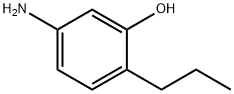 5-amino-2-propylphenol Struktur