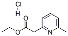 6-Methyl-2-pyridineacetic acid ethyl ester hydrochloride Struktur