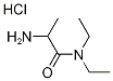 2-amino-N,N-diethylpropanamide hydrochloride Struktur