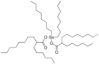 bis[(2-hexyl-1-oxodecyl)oxy]dioctylstannane Struktur