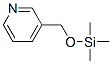 Pyridine, 3-[[(trimethylsilyl)oxy]methyl]- (9CI) Struktur