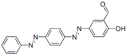 5-[[4-(phenylazo)phenyl]azo]salicylaldehyde Struktur