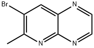 7-BroMo-6-Methylpyrido[2,3-b]pyrazine Struktur