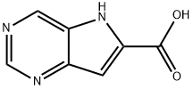 potassium 5H-pyrrolo[3,2-d]pyrimidine-6-carboxylate Struktur