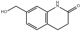 3,4-dihydro-7-(hydroxymethyl)-2(1H)-Quinolinone Struktur