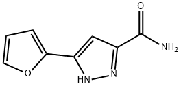 3-(Furan-2-yl)-1H-pyrazole-5-carboxamide Struktur