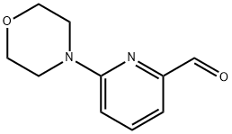 6-MORPHOLINOPYRIDINE-2-CARBALDEHYDE Struktur