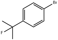 1-Bromo-4-(1-fluoro-1-methyl-ethyl)-benzene Struktur