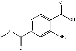 2-AMINO-4-METHOXYCARBONYL BENZOIC ACID Struktur