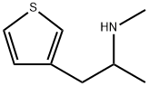 N-Methyl-1-(3-thienyl)-2-propylaMine Struktur