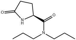 (S)-5-oxo-N,N-dipropylpyrrolidine-2-carboxamide Struktur